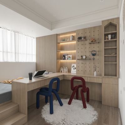 现代卧室儿童房