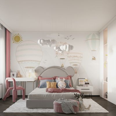 现代卧室儿童房