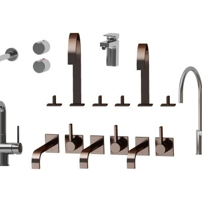 现代金属水龙头