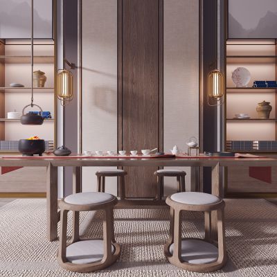 新中式休闲茶室