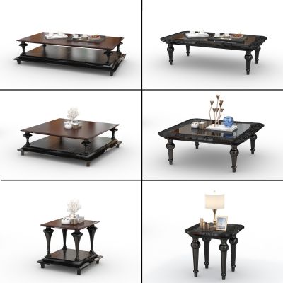 现代茶几方几角几