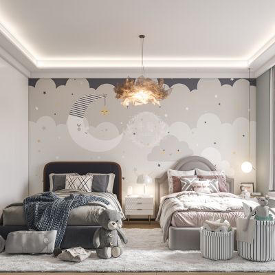 现代卧室儿童房