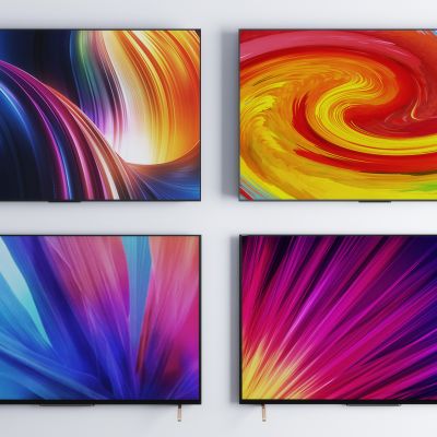 现代液晶电视机显示器组合 电视机  液晶显示器