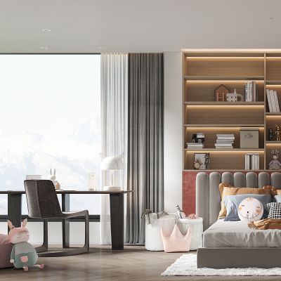 现代卧室儿童房