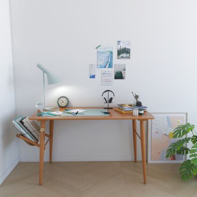 北欧小清新书桌