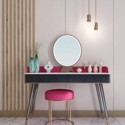 现代轻奢梳妆台