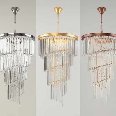 现代低奢水晶吊灯