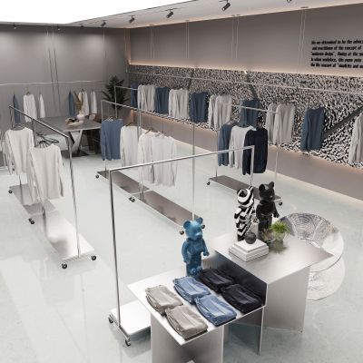 现代男装服装品牌专卖店