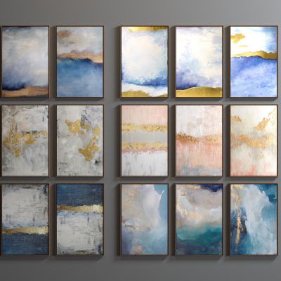 现代抽象挂画组合 艺术挂画