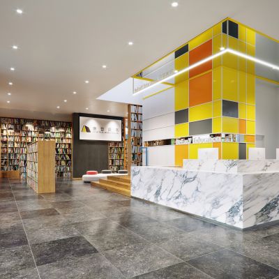 现代书吧图书馆