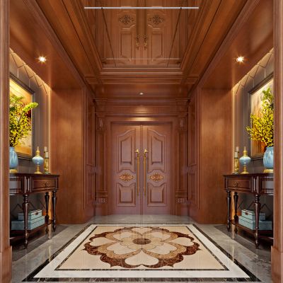 新中式家装玄关