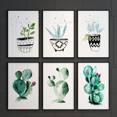 北欧装饰画组合 北欧挂画 装饰画