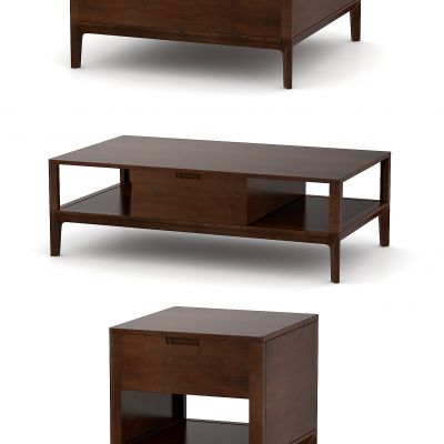 中式茶几方几角几组合