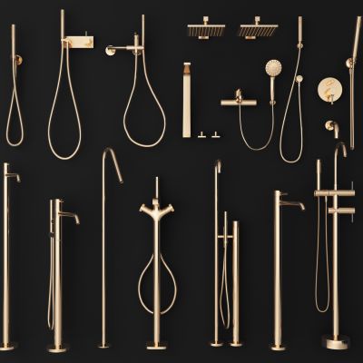 现代洗浴五金 蓬头 淋浴花洒卫生间 水龙头