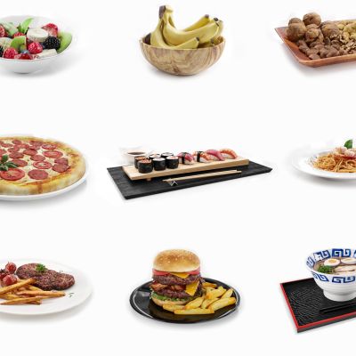 现代高精度食品组合