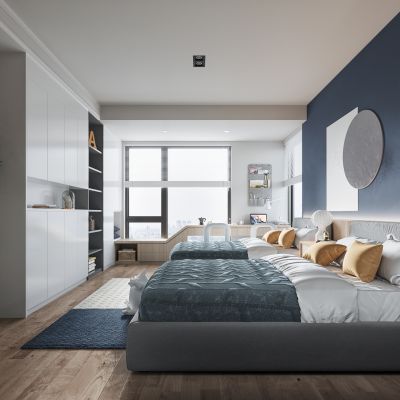 现代卧室儿童房