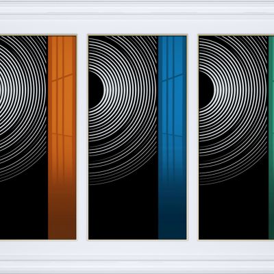 现代艺术挂画  组合画