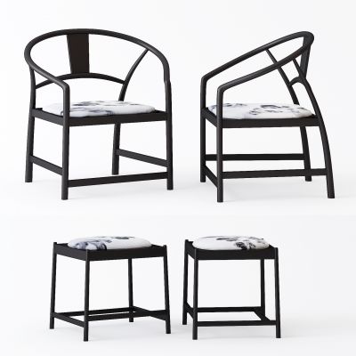 中式休闲椅凳子