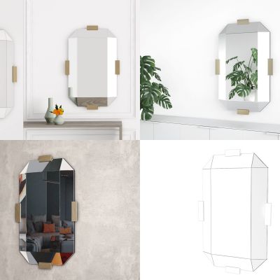 现代装饰镜子