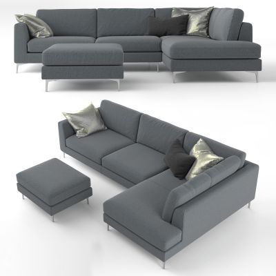 现代转角沙发 现代茶几 现代多人沙发 现代布艺沙发