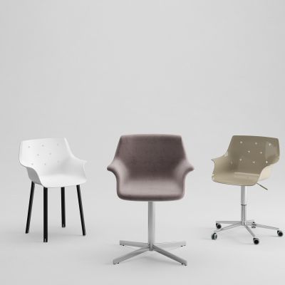 现代办公椅组合