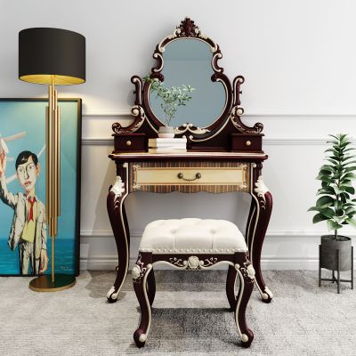 美式梳妆台 化妆