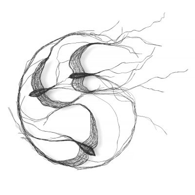 新中式金属墙饰挂件