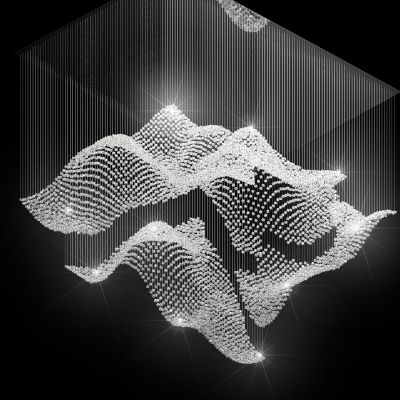 现代异形水晶吊灯