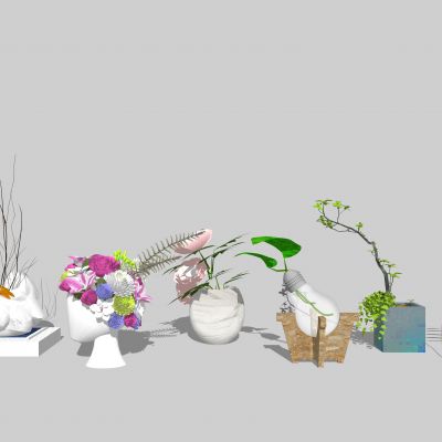 现代花瓶 创意摆件 装饰品