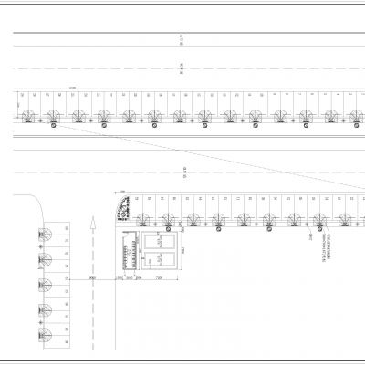 停车场充电桩平面图