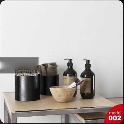 现代卫生间洗浴用品