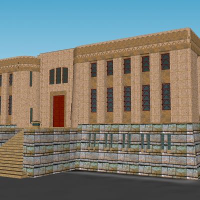 国外博物馆SU模型