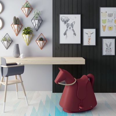 北欧书桌椅 马凳