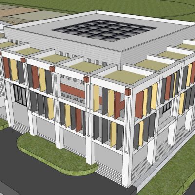 现代造型图书馆