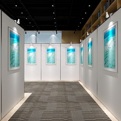 工业风展厅空间