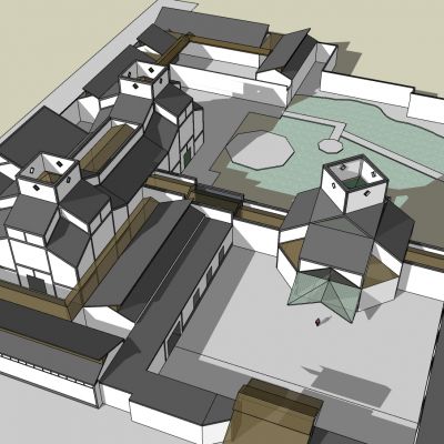 苏州博物馆SU模型