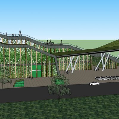 绿色现代博物馆