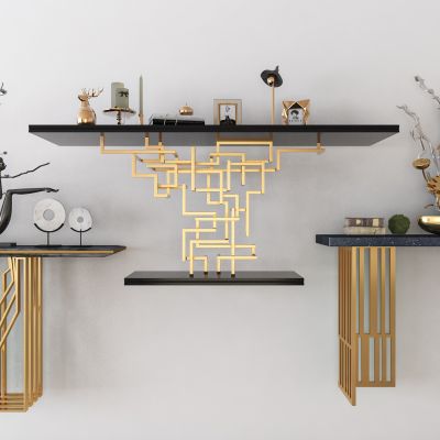 现代景条案组合