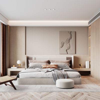 现代卧室