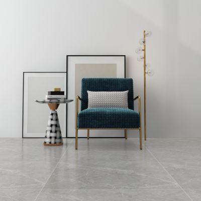 现代北欧单椅 休闲椅 角几 落地灯 摆件