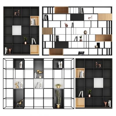 现代装饰柜 装饰架