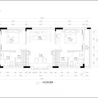 白总别墅平面图