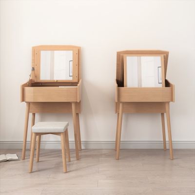 北欧实木梳妆台