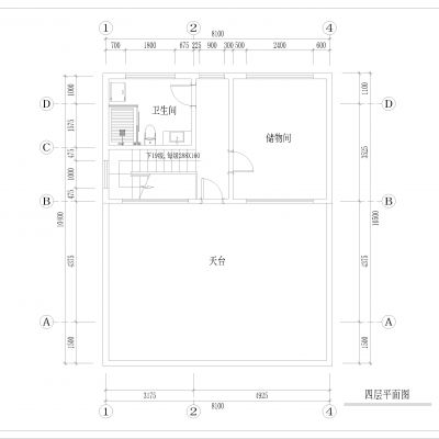 卢总三层别墅平面方案