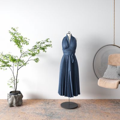 现代吊椅 婚纱 盆栽