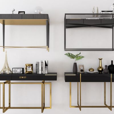 现代景条案组合