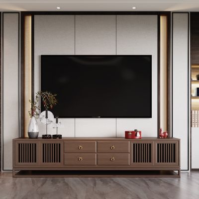 新中式电视柜