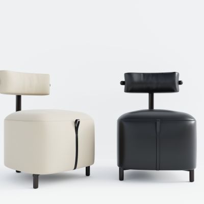 北欧norhor单人布艺沙发休闲椅