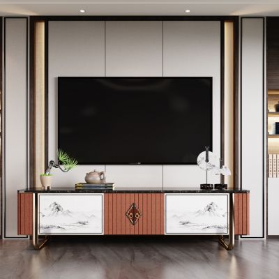 新中式电视柜