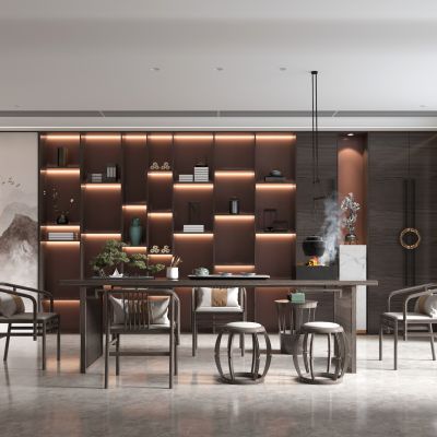 新中式 家居茶室